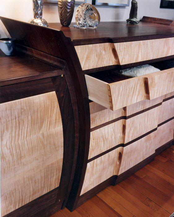 3 Piece Dresser, detail, by Ray Kelso
