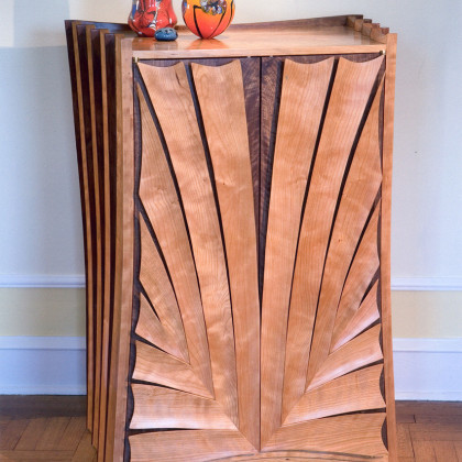 Stereo Cabinet, view 2, by Ray Kelso