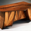 Walnut Desk, view two by Ray Kelso